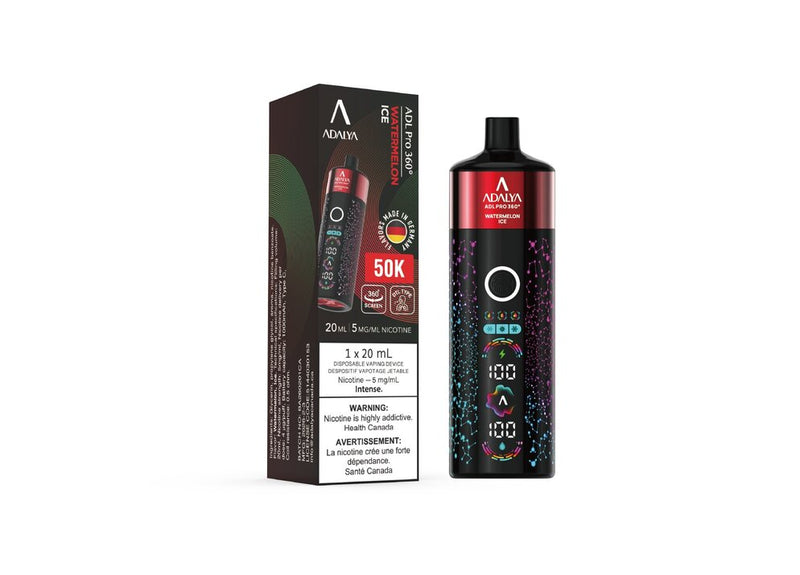 Adalya Pro 360 Disposable Shisha Vape - 50K Puffs - 5mg