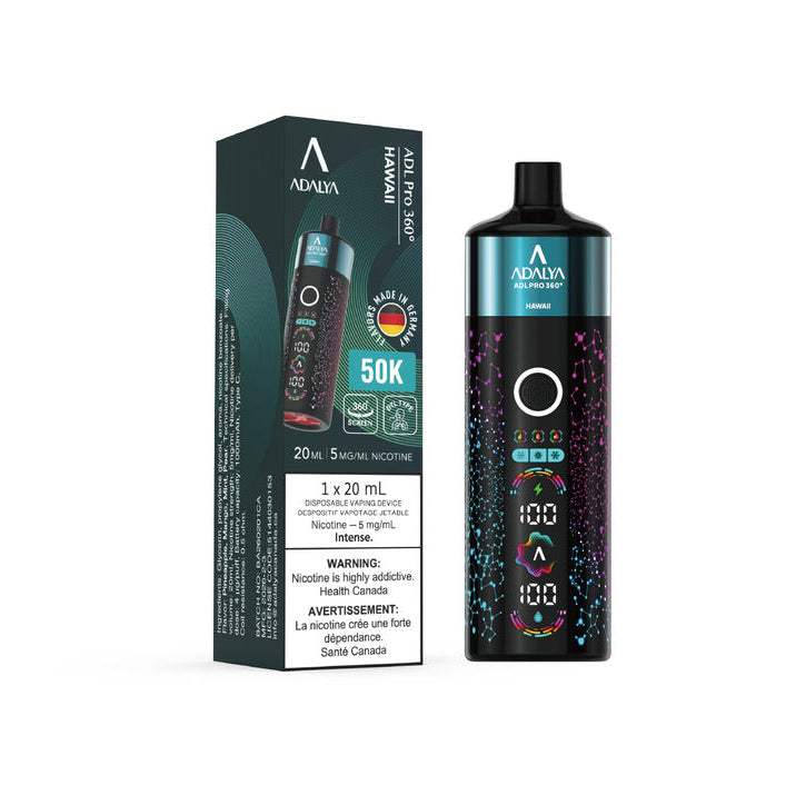 Adalya Pro 360 Disposable Shisha Vape - 50K Puffs - 5mg