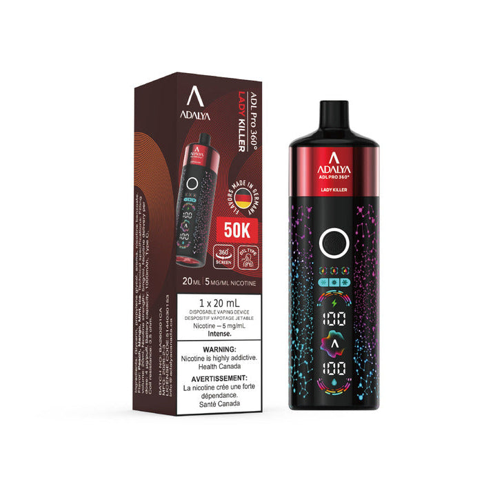 Adalya Pro 360 Disposable Shisha Vape - 50K Puffs - 5mg