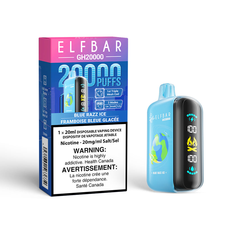 Elf Bar GH20K Disposable Vape - 20000 Puffs - 20ml