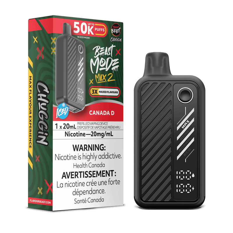 Flavour Beast Beast Mode Max 2 Disposable Vape - 50K Puffs - 20ml