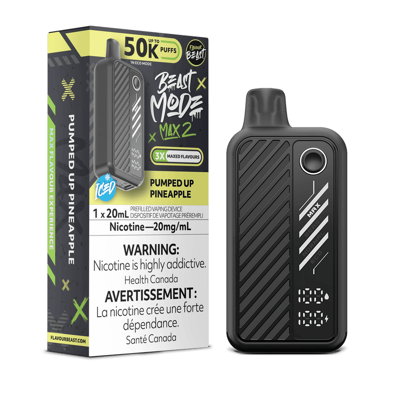 Flavour Beast Beast Mode Max 2 Disposable Vape - 50K Puffs - 20ml