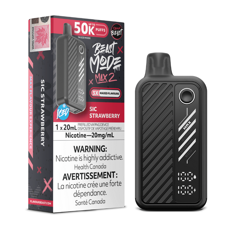Flavour Beast Beast Mode Max 2 Disposable Vape - 50K Puffs - 20ml