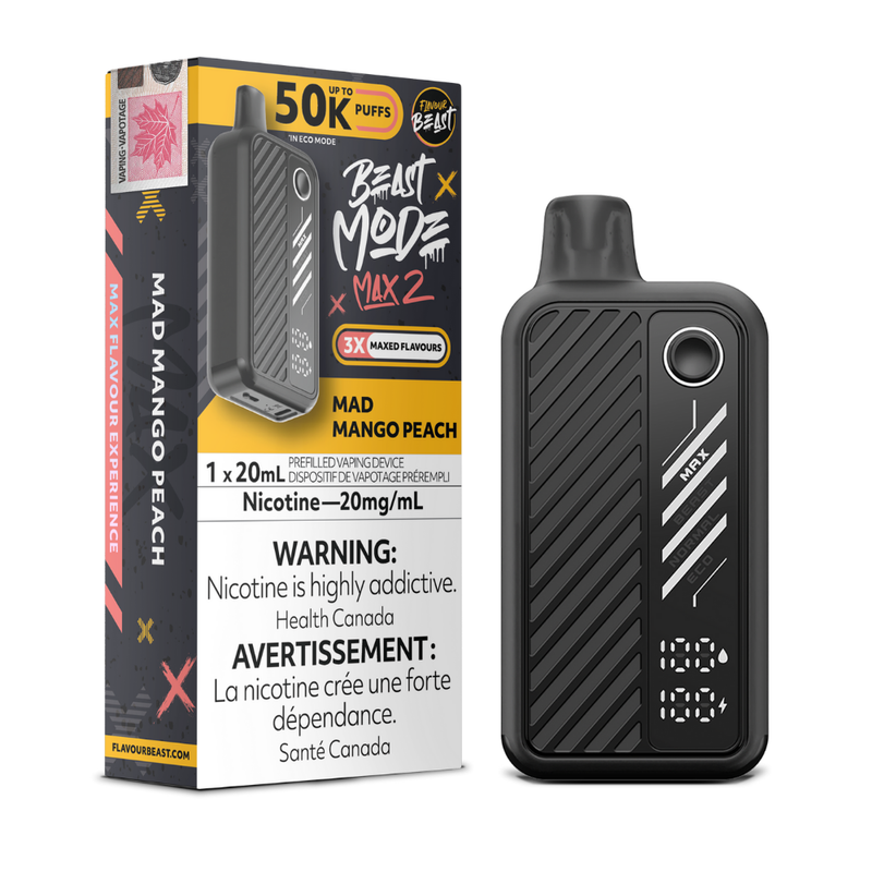Flavour Beast Beast Mode Max 2 Disposable Vape - 50K Puffs - 20ml