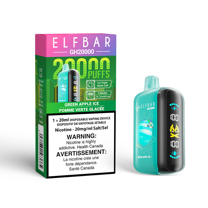 Elf Bar GH20K Disposable Vape - 20000 Puffs - 20ml