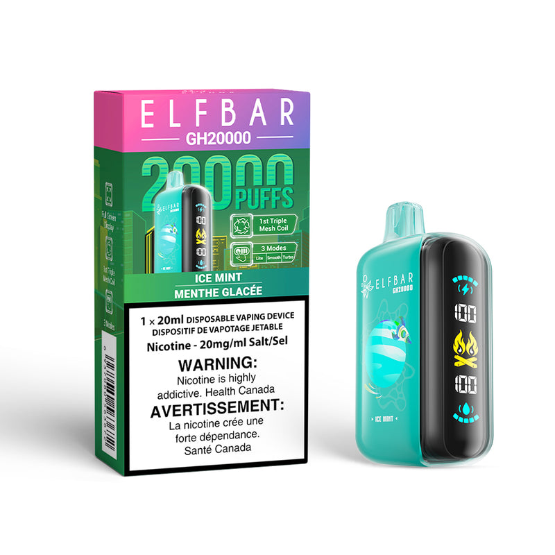 Elf Bar GH20K Disposable Vape - 20000 Puffs - 20ml