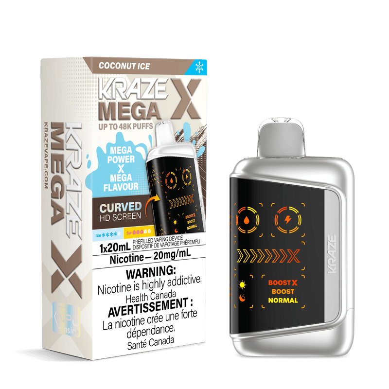 Kraze Mega X 48k Disposable Vape - 48k Puffs - 20mL