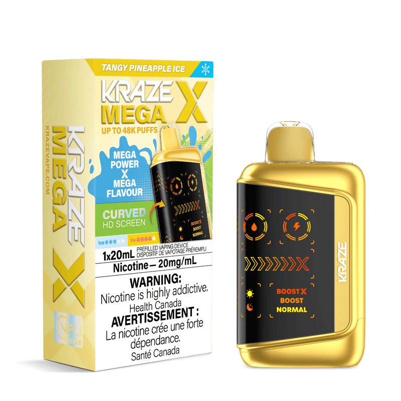 Kraze Mega X 48k Disposable Vape - 48k Puffs - 20mL
