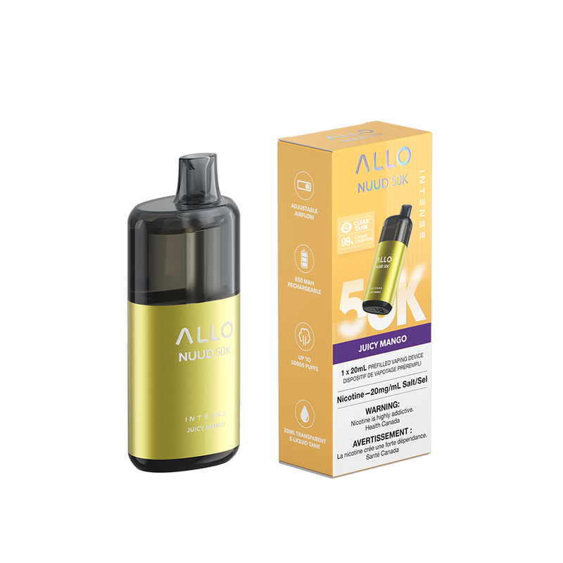 Allo NUUD 50k Disposable Vape - 50k Puffs - 20ml
