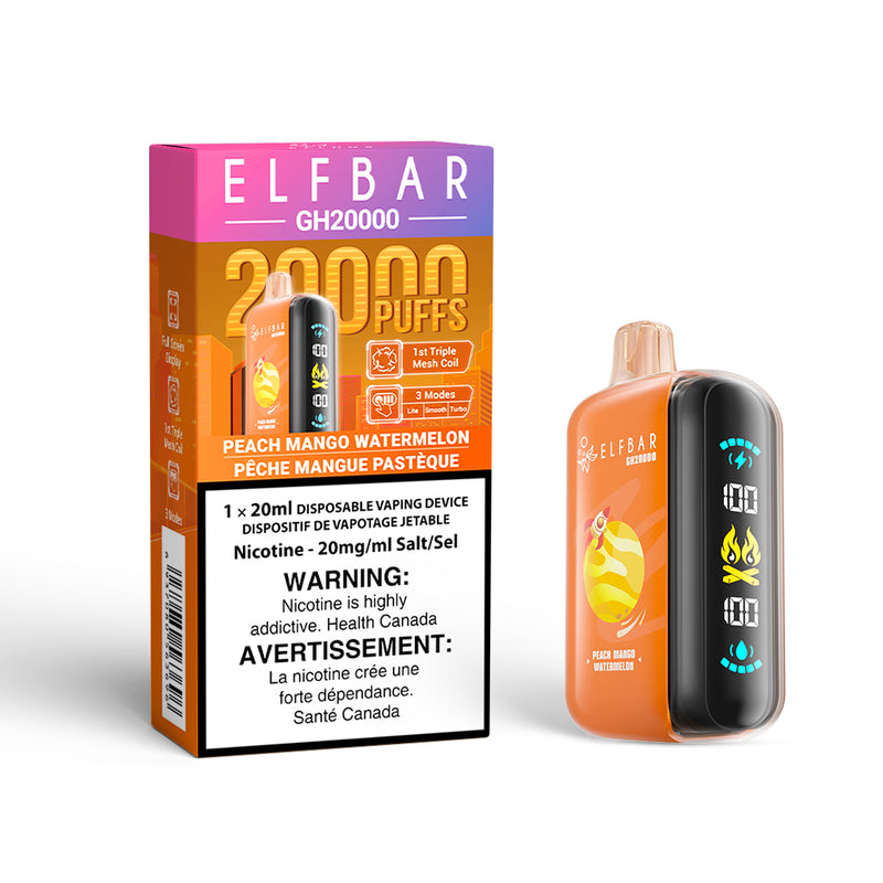 Elf Bar GH20K Disposable Vape - 20000 Puffs - 20ml