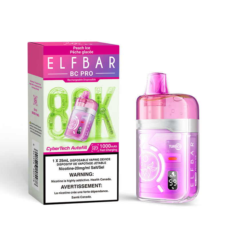 Elf Bar BC Pro 80K Disposable Vape - 80000 Puffs - 25ml