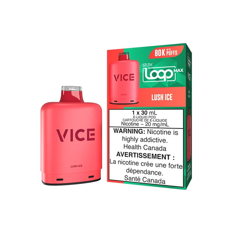 STLTH Loop Max X Vice Replacement Pod – 80,000 Puffs
