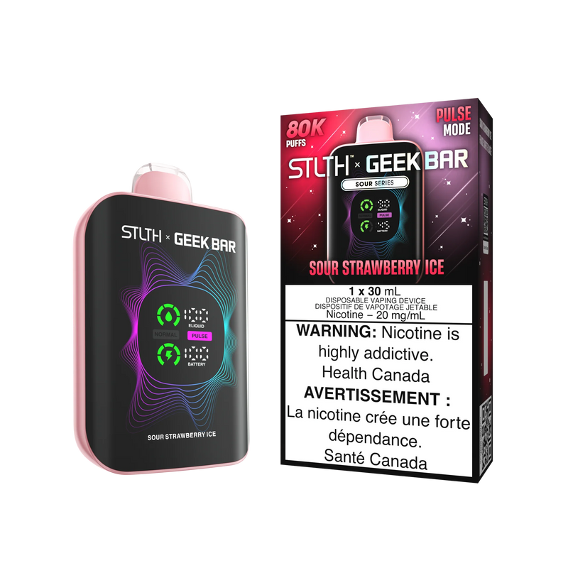 STLTH x Geek Bar Disposable Vape - 80K Puffs - 30mL