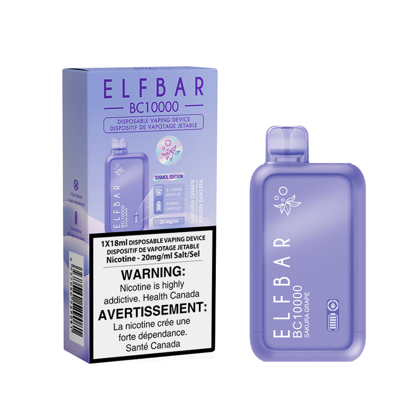 Elf Bar BC10K Disposable Vape - 10000 Puffs - 18ml