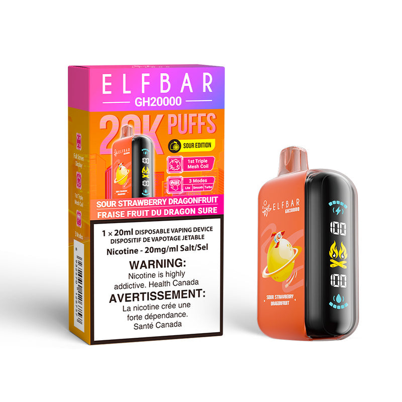 Elf Bar GH20K Disposable Vape - 20000 Puffs - 20ml
