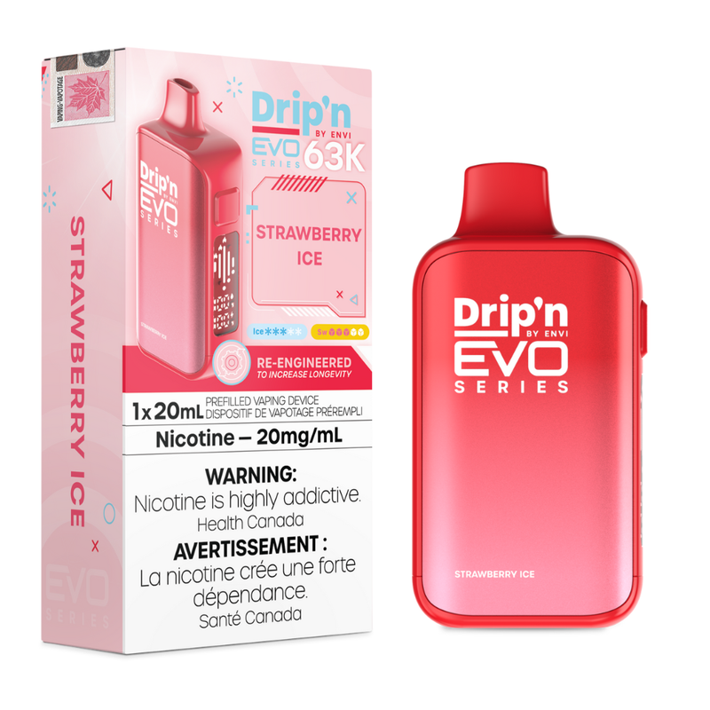 Dripn by Envi EVO Disposable Vape - 63K Puffs - 20mg - 20mL