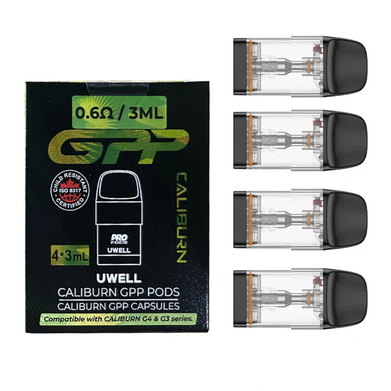 UWELL Caliburn GPP Replacement Pod 3ML (4 Pack) [CRC]