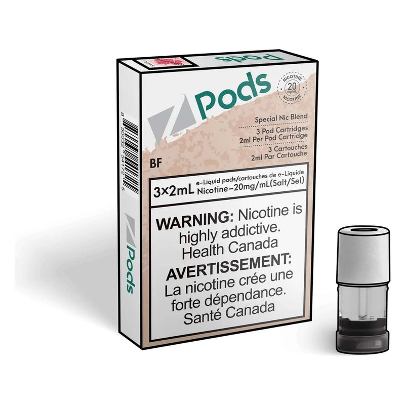 Z Pods Pre-Filled Vape Pods – 5 Pack (2mL Each)