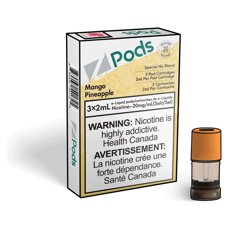Z Pods Pre-Filled Vape Pods – 5 Pack (2mL Each)