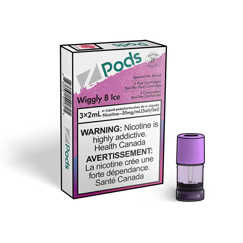 Z Pods Pre-Filled Vape Pods – 5 Pack (2mL Each)