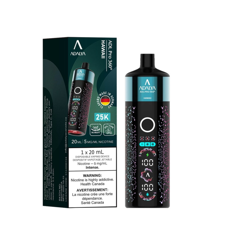 Adalya Pro 360 Disposable Shisha Vape - 25K Puffs - 20ml - 5mg