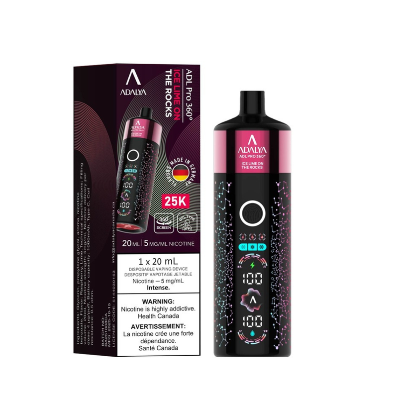 Adalya Pro 360 Disposable Shisha Vape - 25K Puffs - 20ml - 5mg
