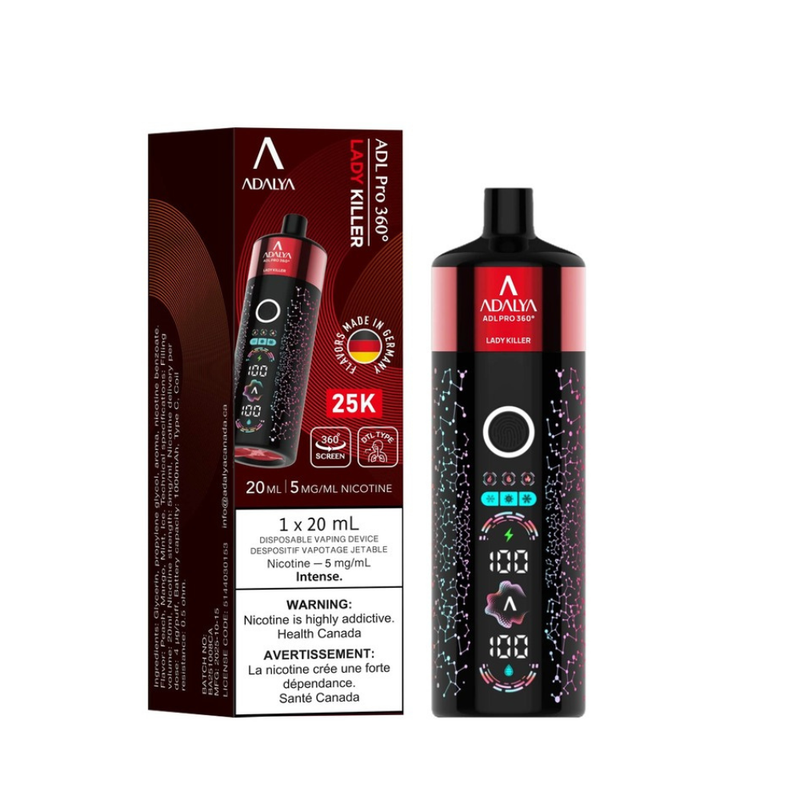 Adalya Pro 360 Disposable Shisha Vape - 25K Puffs - 20ml - 5mg