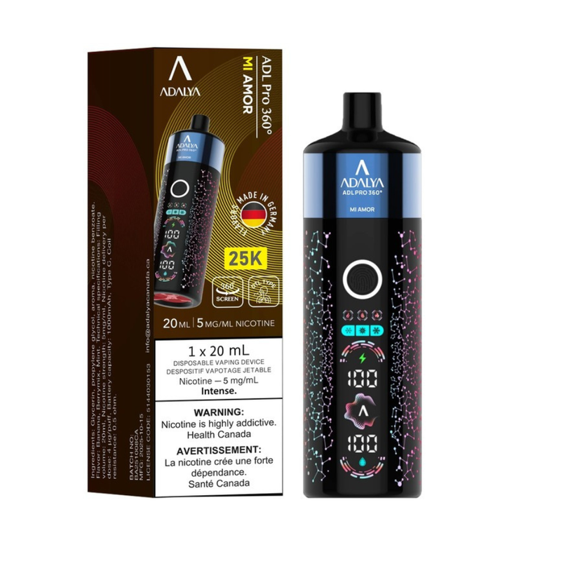 Adalya Pro 360 Disposable Shisha Vape - 25K Puffs - 20ml - 5mg