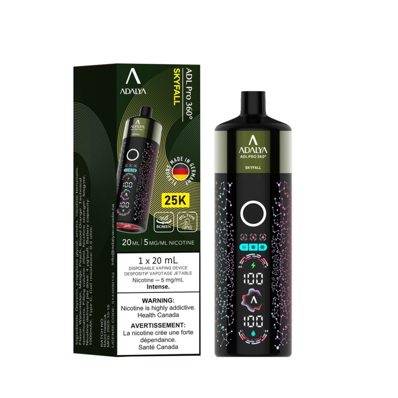 Adalya Pro 360 Disposable Shisha Vape - 25K Puffs - 20ml - 5mg