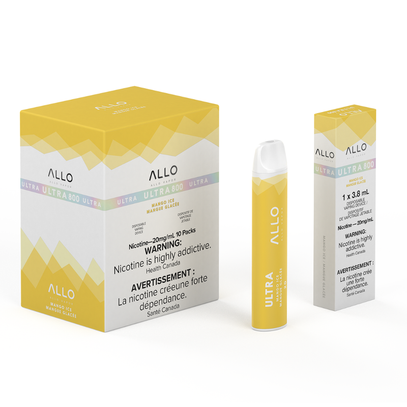 Allo Ultra 800 Disposable Vape - 800 Puffs - 3.8ml