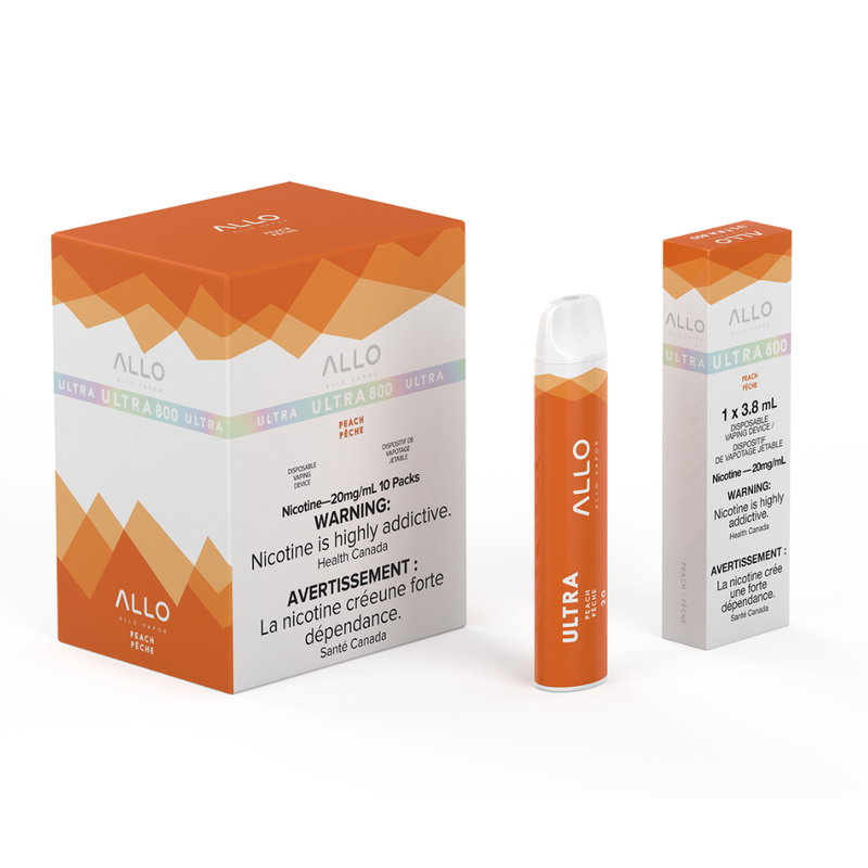 Allo Ultra 800 Disposable Vape - 800 Puffs - 3.8ml