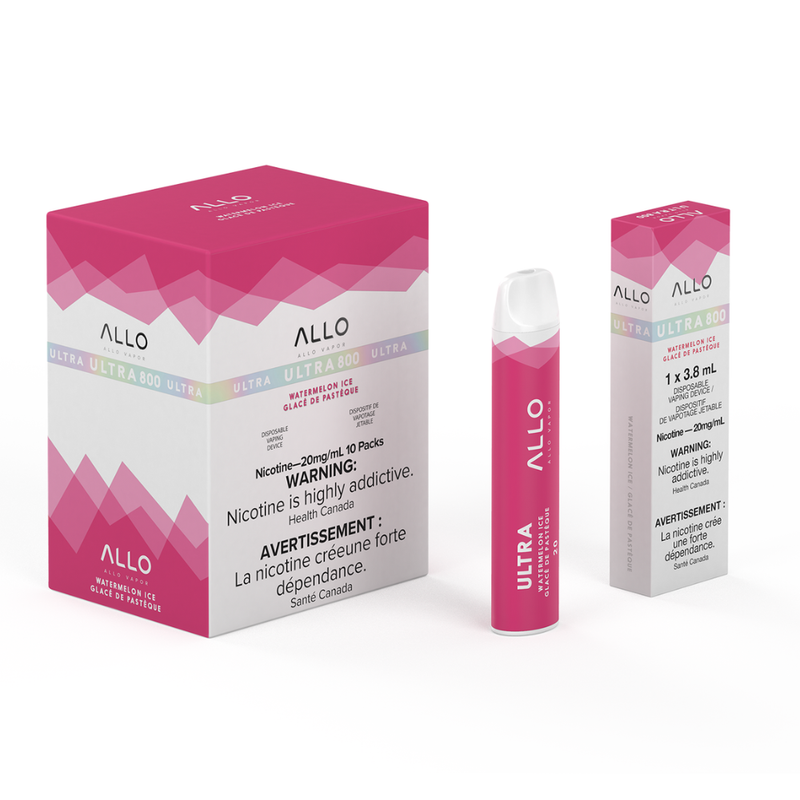 Allo Ultra 800 Disposable Vape - 800 Puffs - 3.8ml