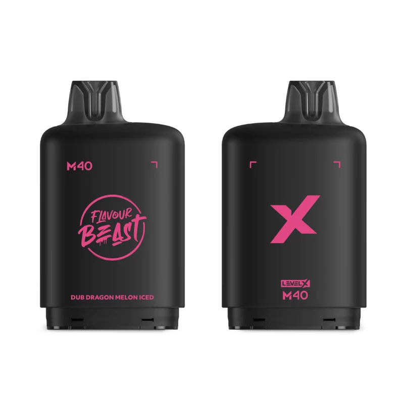 Flavour Beast Level X M Series M40 Replacement Vape Pod - 160K Puffs - 40mL