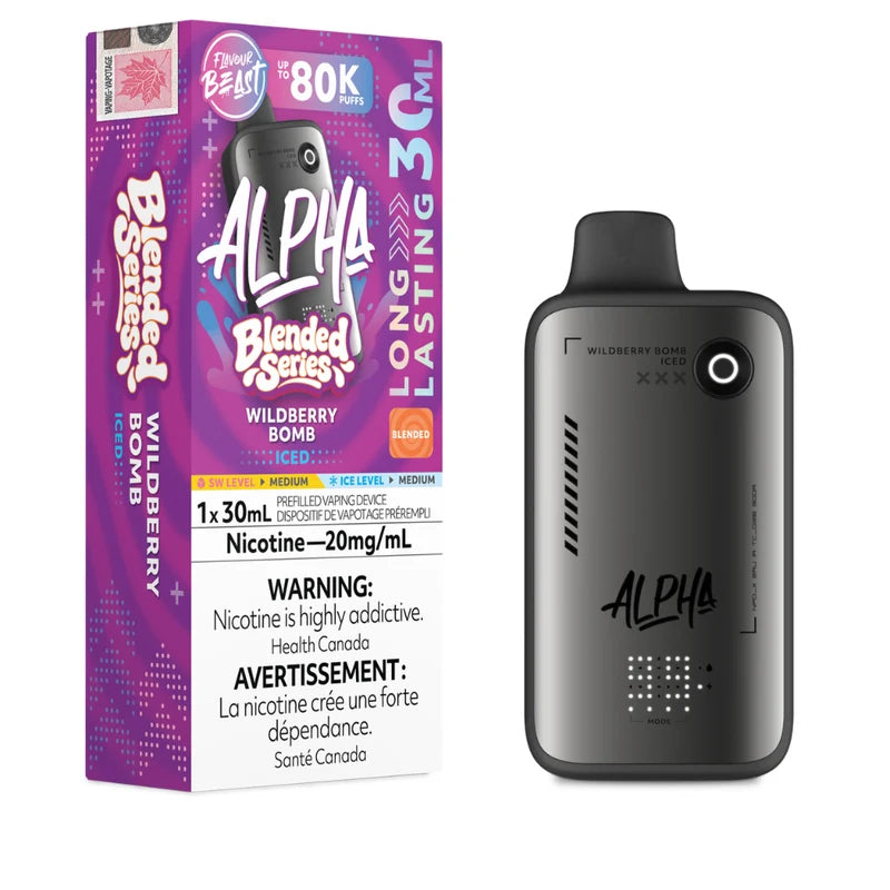 Flavour Beast Alpha Disposable Vape - Blended Series - 80K Puffs - 20mg - 30ml