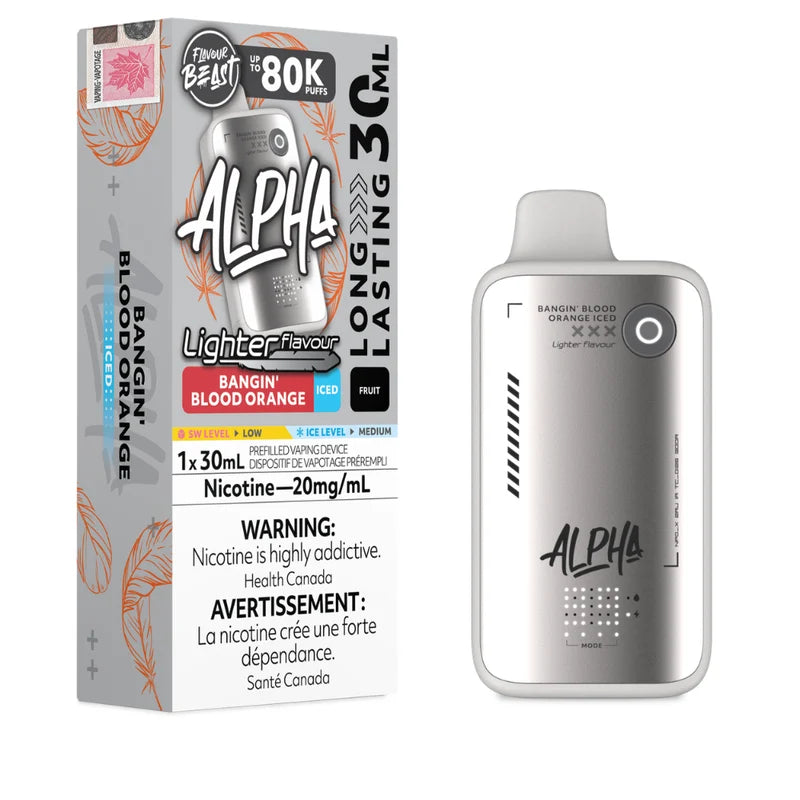 Flavour Beast Alpha Disposable Vape - Light Series - 80K Puffs - 20mg - 30ml