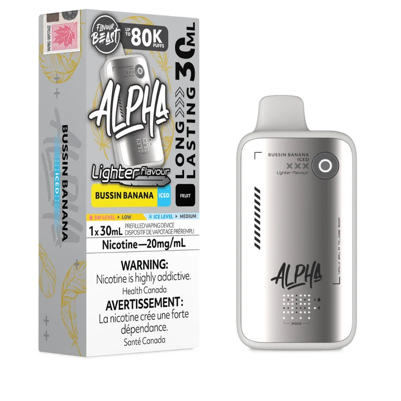 Flavour Beast Alpha Disposable Vape - Light Series - 80K Puffs - 20mg - 30ml