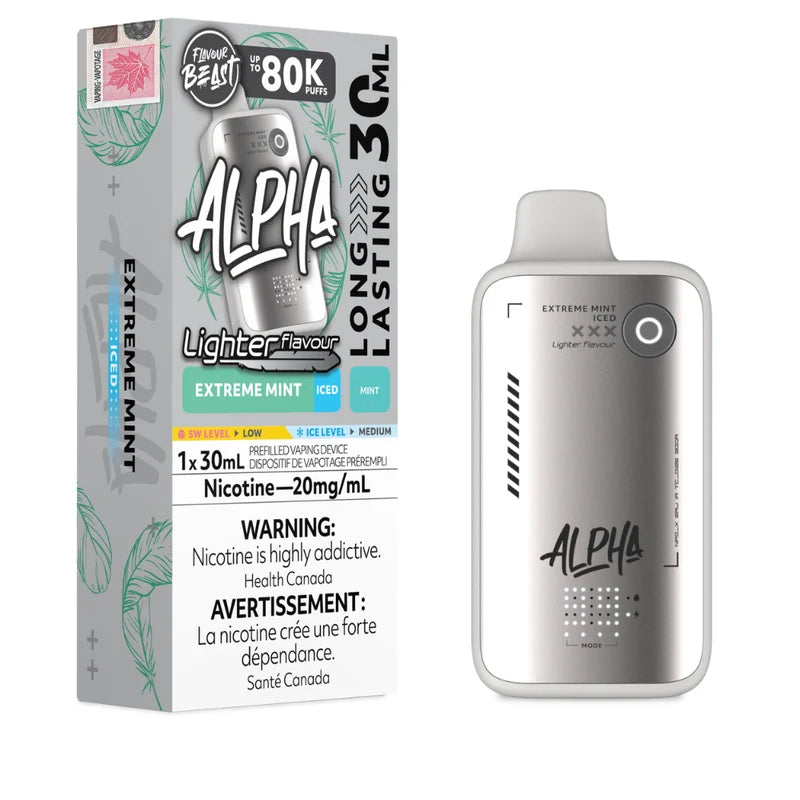 Flavour Beast Alpha Disposable Vape - Light Series - 80K Puffs - 20mg - 30ml