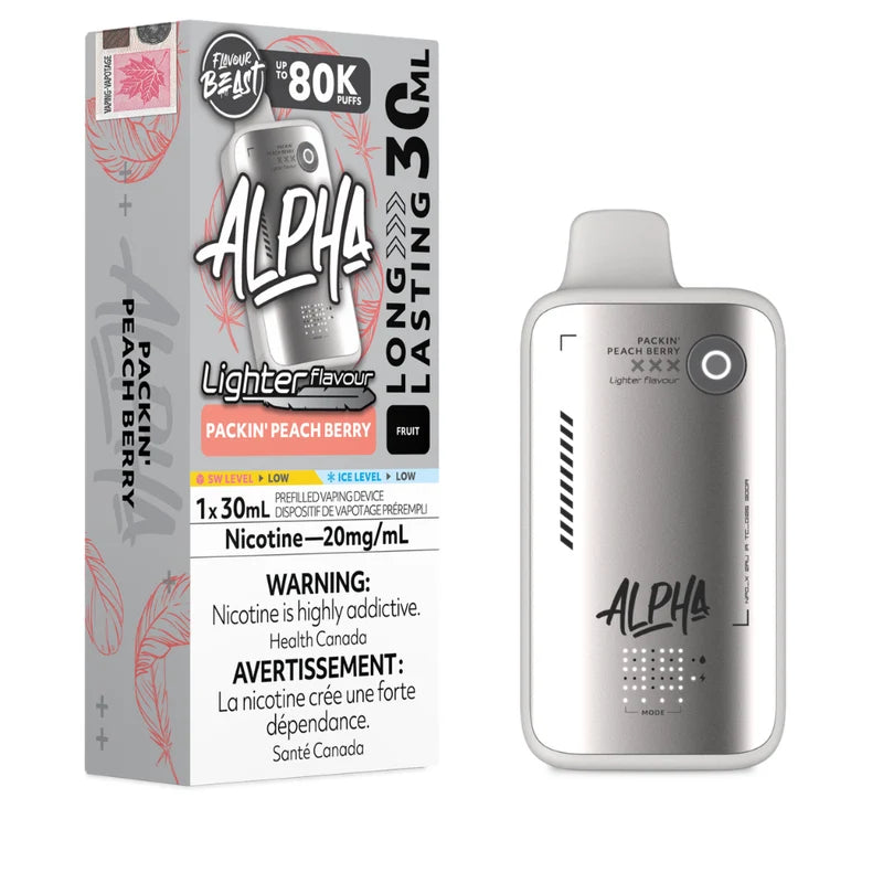 Flavour Beast Alpha Disposable Vape - Light Series - 80K Puffs - 20mg - 30ml