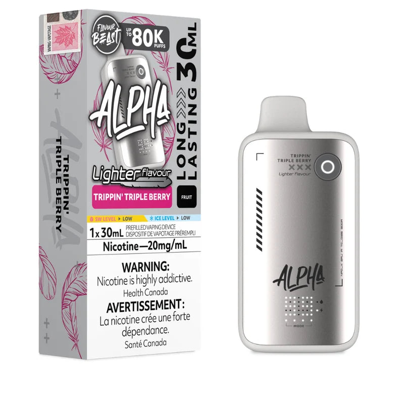 Flavour Beast Alpha Disposable Vape - Light Series - 80K Puffs - 20mg - 30ml