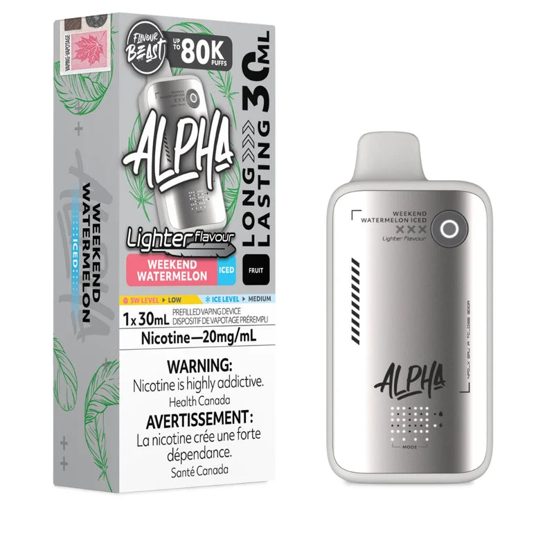 Flavour Beast Alpha Disposable Vape - Light Series - 80K Puffs - 20mg - 30ml