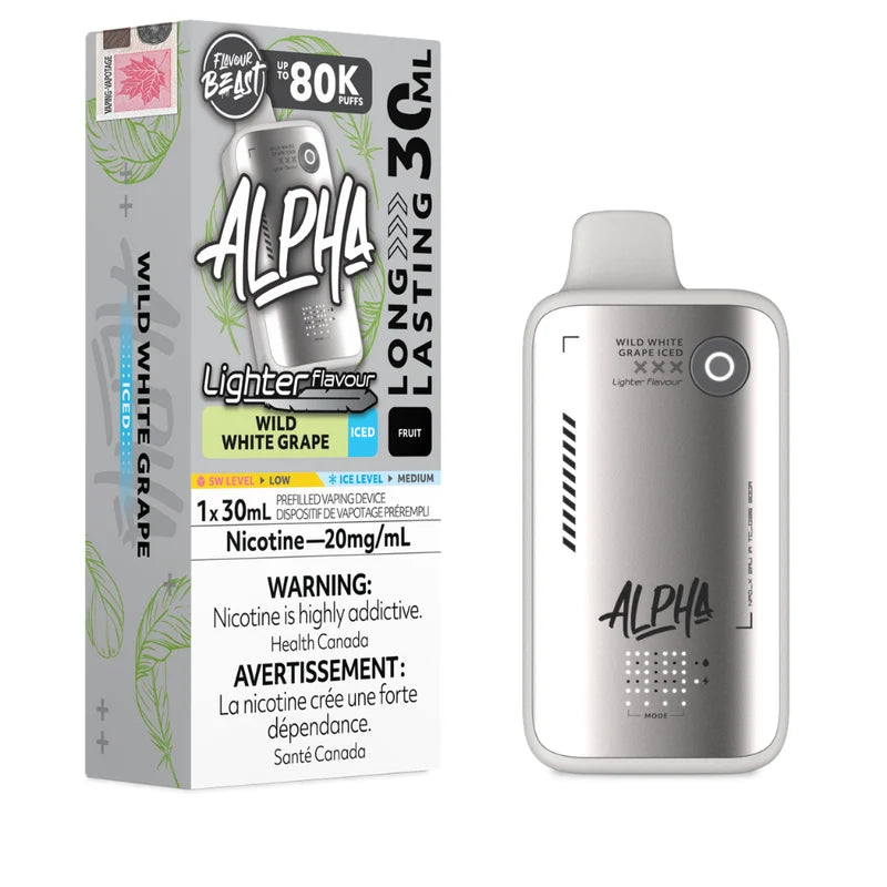 Flavour Beast Alpha Disposable Vape - Light Series - 80K Puffs - 20mg - 30ml
