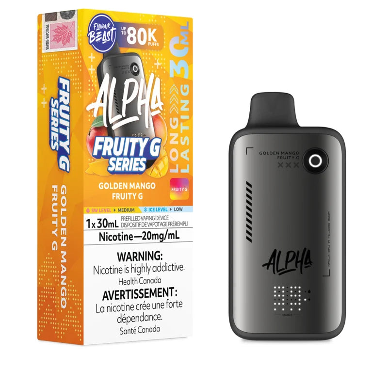 Flavour Beast Alpha Disposable Vape - Fruity G Series - 80K Puffs - 20mg - 30ml