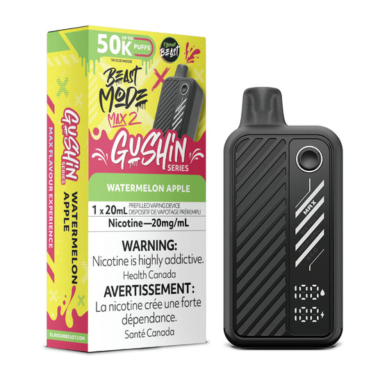 Flavour Beast Beast Mode Max 2 Disposable Vape – 50,000 Puffs – 20mL