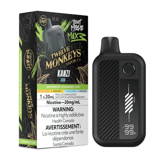 Flavour Beast Mode Max 3 Disposable Vape - 60k Puffs - 20mg - 20ml