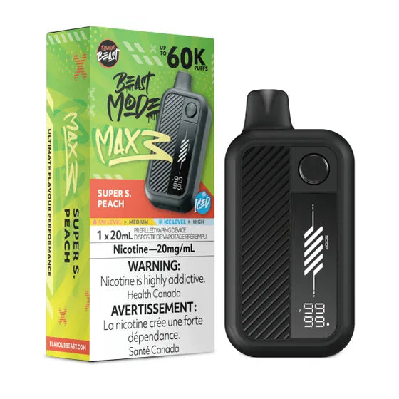 Flavour Beast Mode Max 3 Disposable Vape - 60k Puffs - 20mg - 20ml