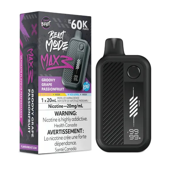 Flavour Beast Mode Max 3 Disposable Vape - 60k Puffs - 20mg - 20ml