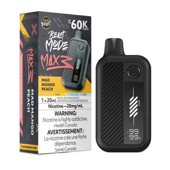 Flavour Beast Mode Max 3 Disposable Vape - 60k Puffs - 20mg - 20ml