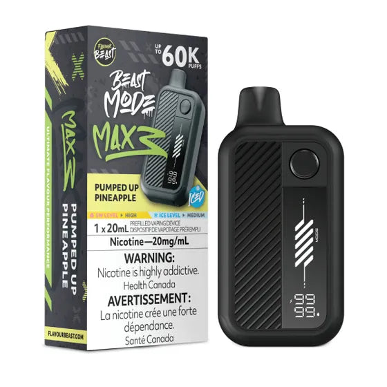 Flavour Beast Mode Max 3 Disposable Vape - 60k Puffs - 20mg - 20ml