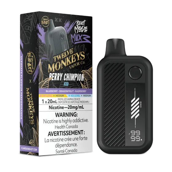 Flavour Beast Mode Max 3 Disposable Vape - 60k Puffs - 20mg - 20ml