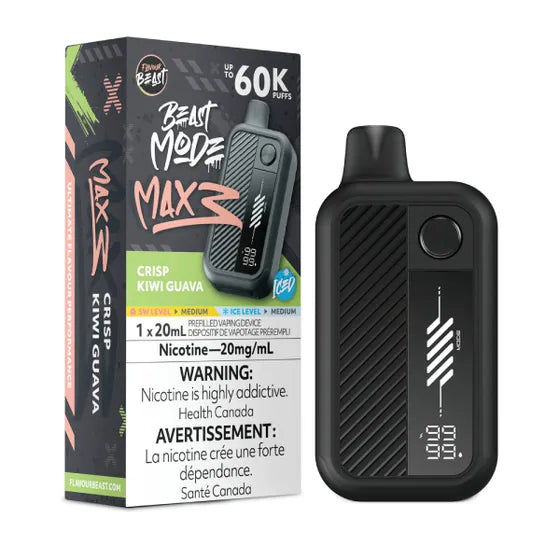 Flavour Beast Mode Max 3 Disposable Vape - 60k Puffs - 20mg - 20ml
